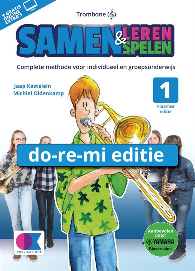 Samen Leren Samenspelen - Vol.1 (Do-re-mi editie Trombone solsleutel)