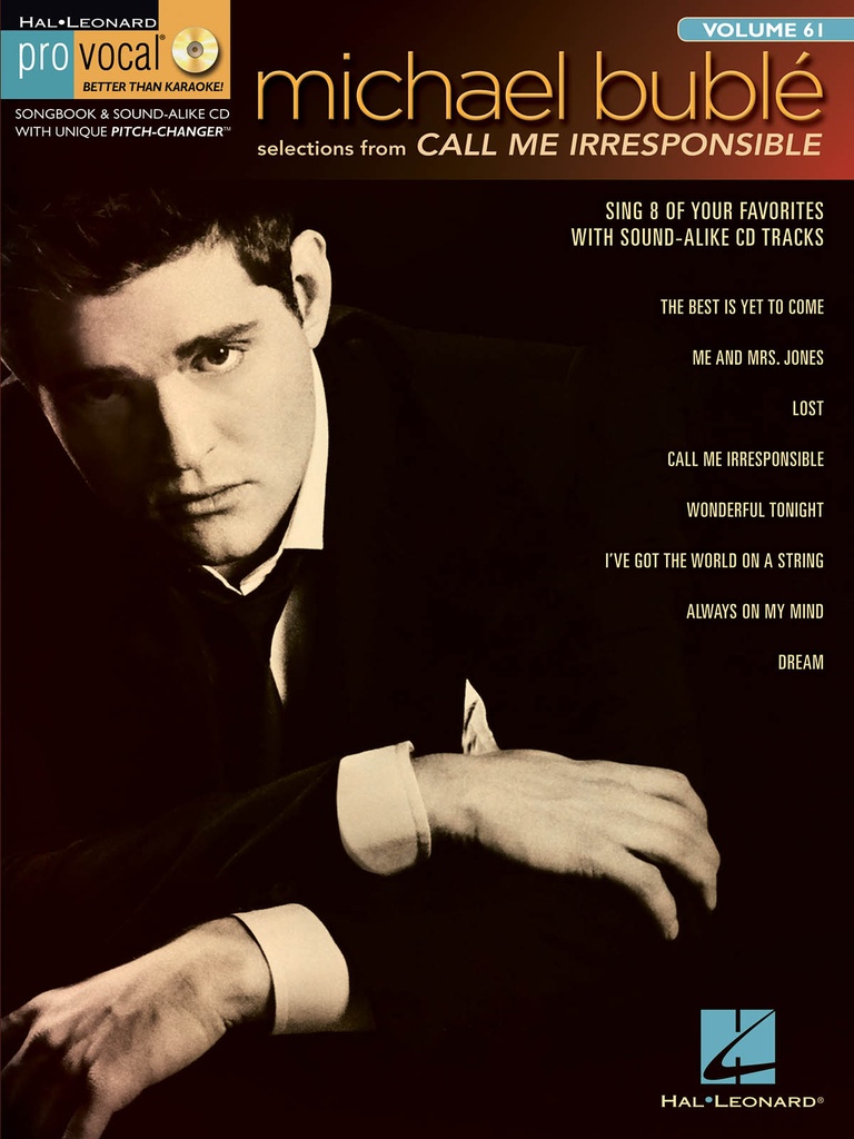 Pro Vocal Men's Edition Vol.61 - Call me irresponsable