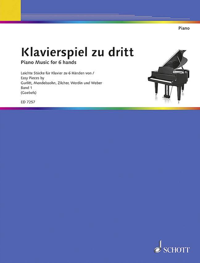 Klavierspiel zu Dritt - Band 1