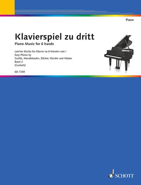 Klavierspiel zu Dritt - Band 2