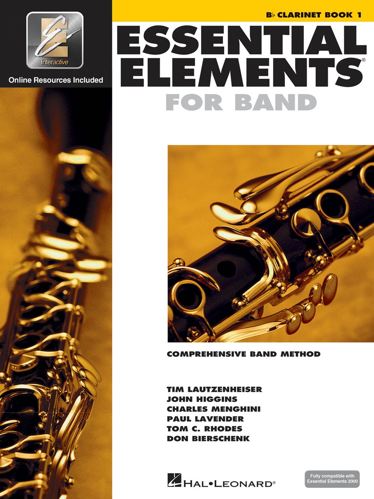 Essential Elements for Band (Clarinet) - Vol.1 with EEi