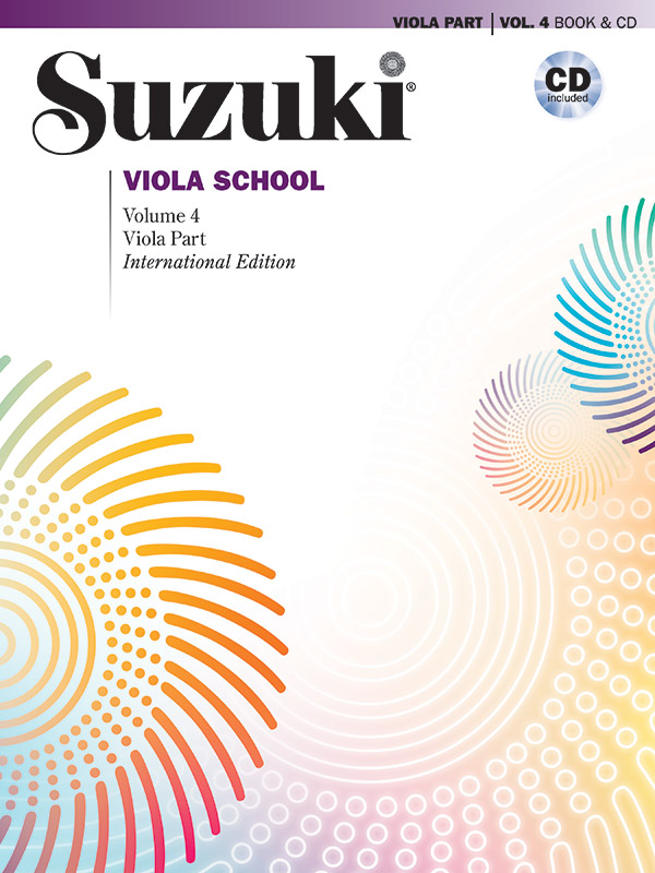 Suzuki Viola School - Vol.4 (Revised) (Viola part & CD)