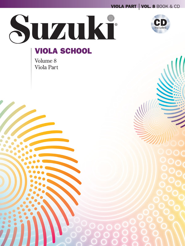 Suzuki Viola School - Vol.8 (Revised) (Viola part & CD)