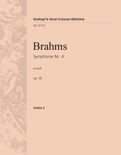 Symphony No.4 in E minor, Op.98 (Violin 2)