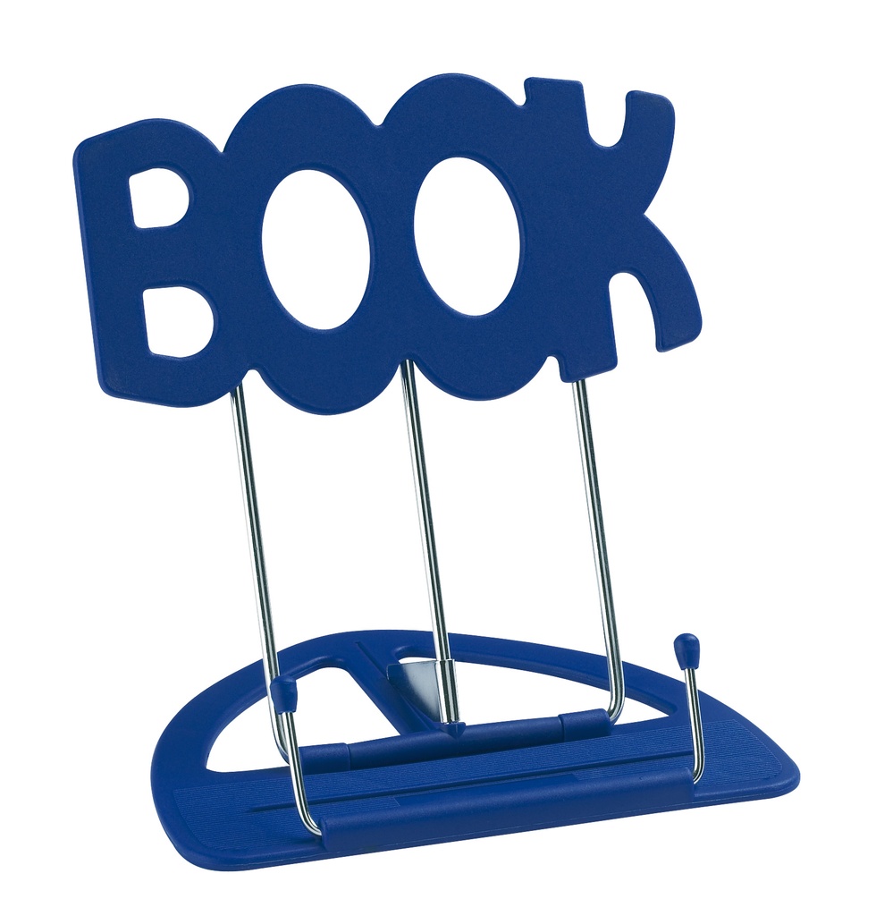 Boekenstandaard Blauw (Book stand)