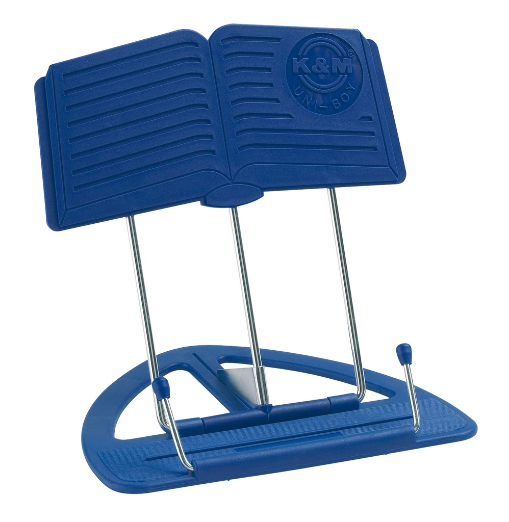 Boekenstandaard Blauw (Classic stand)