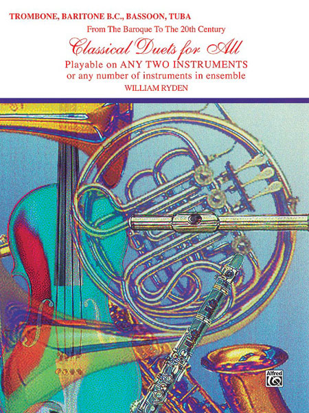 Classical Duets for All (Trombone, baritone, Bass clef)