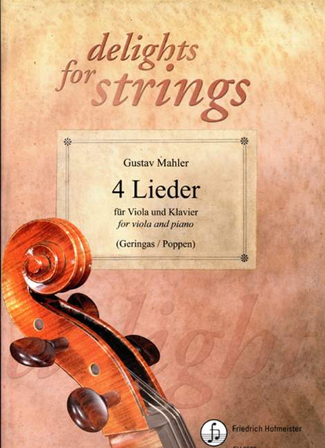 4 Lieder für Viola und Klavier