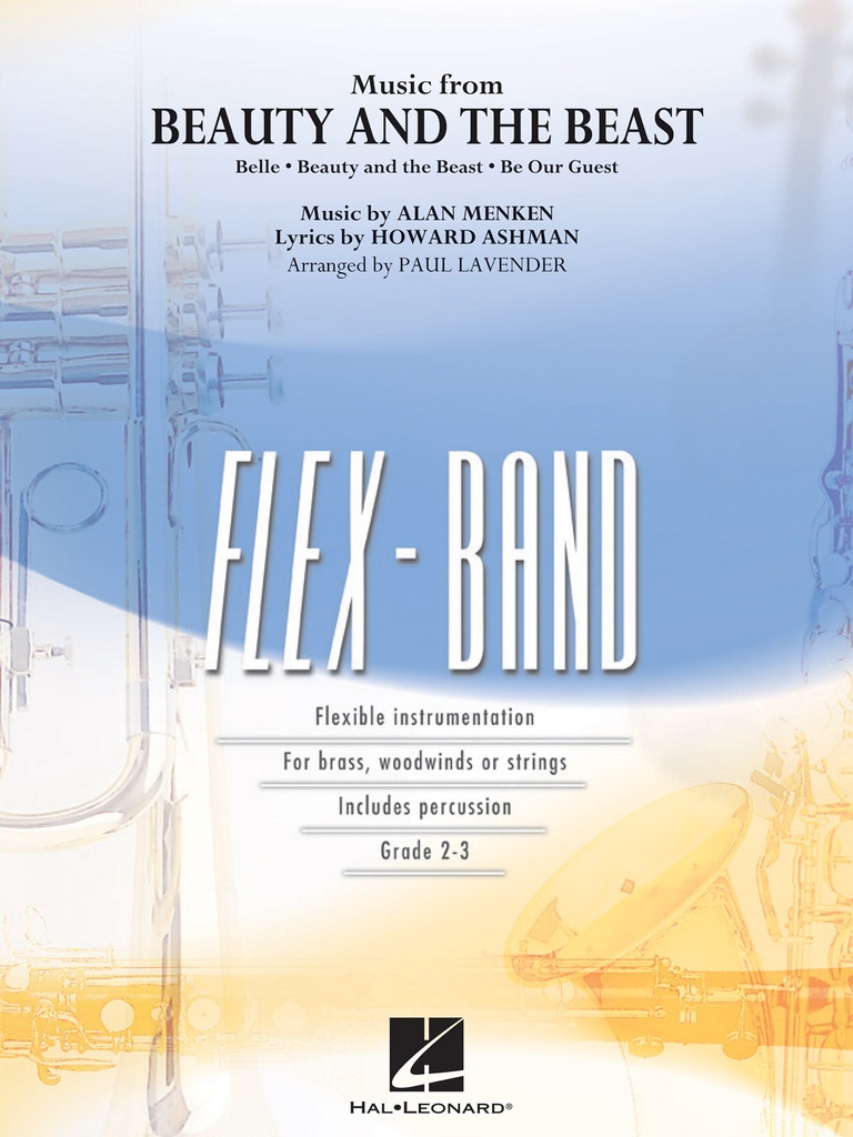 Music from Beauty and the Beast (Flex-band score & parts)