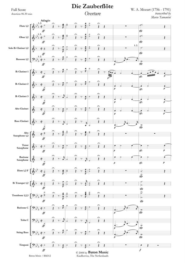 Symphony No.8 Part 1 Allegro con Brio (Score & parts)