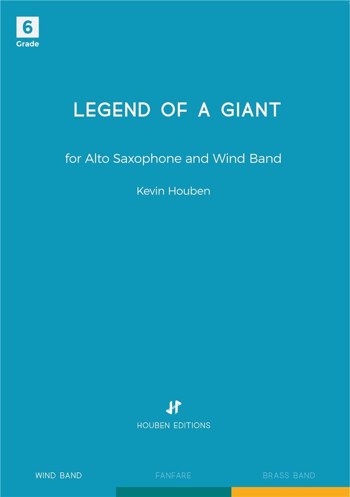 Legend of a Giant (Wind band score & parts)