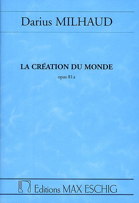 La creation du monde, Op.81a (Partition poche)