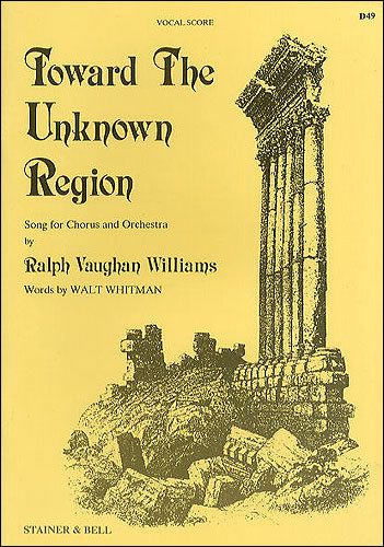 Toward the Unknown Region (Vocal score)