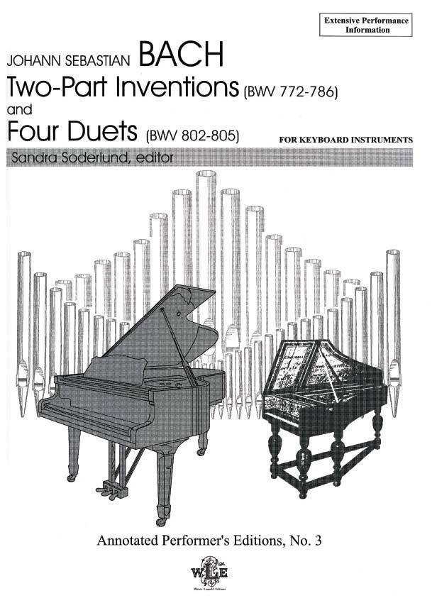 The Two-Part Inventions and the 4 Duets, BWV.772-786, 802-805