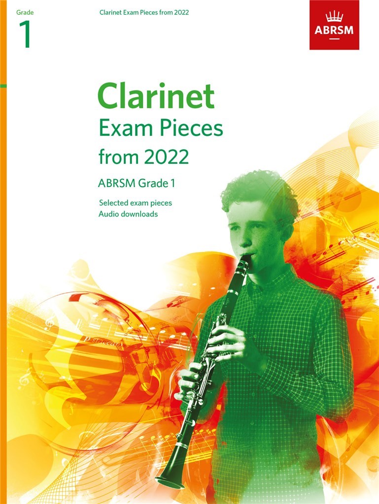 Clarinet Exam Pieces from 2022 - Grade 1 (Score & part)