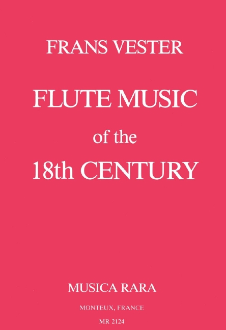 Music for flute from the 18th Century (Paperback)