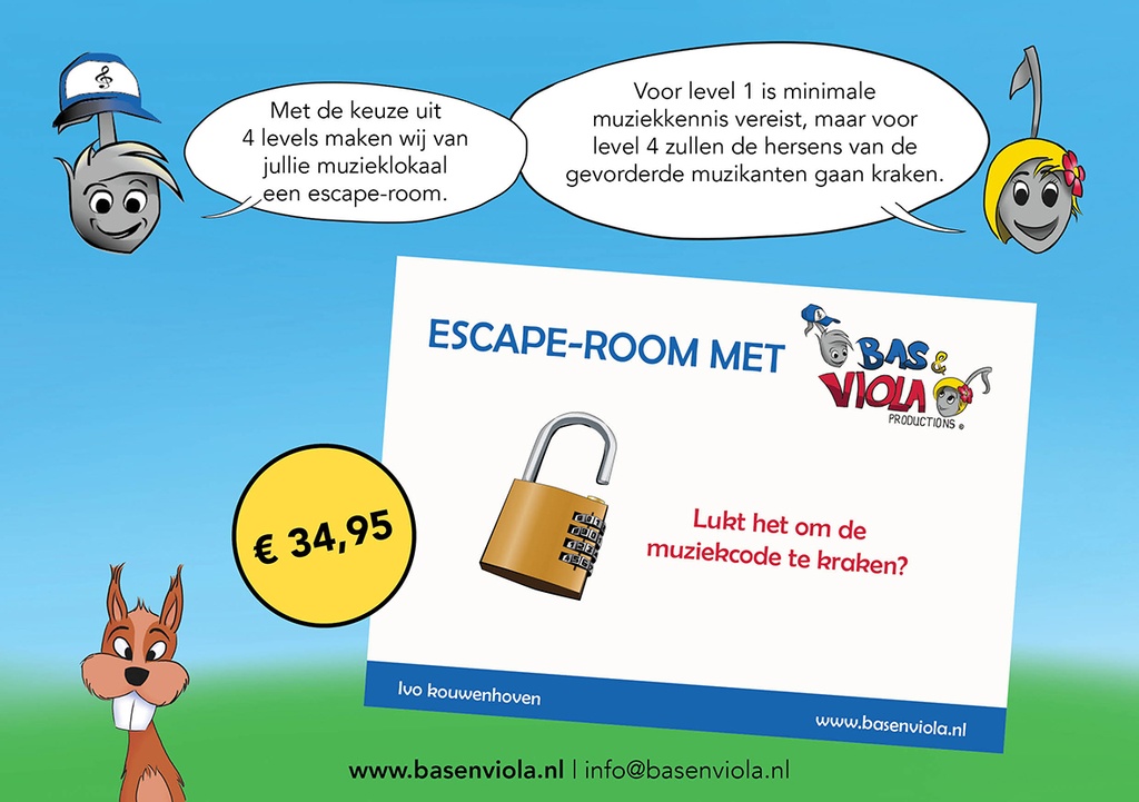 Escape-Room met Bas & Viola