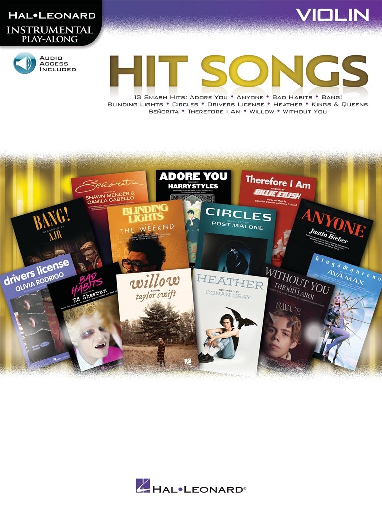 Instrumental Play-along: Hit Songs