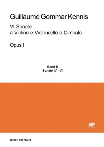 6 Sonate, Op.1 - Vol.2