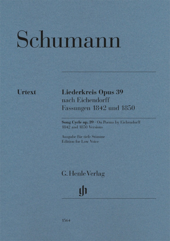 Liederkreis, Op.39 (Low voice)