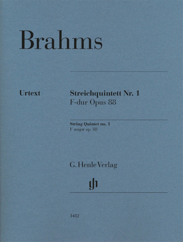 String Quintet No.1 in F major, Op.88 (Set of parts)