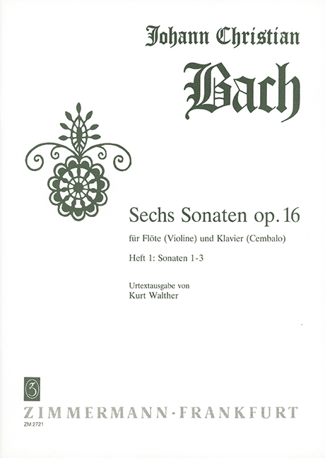 6 Sonaten, Op.16 - Vol.1