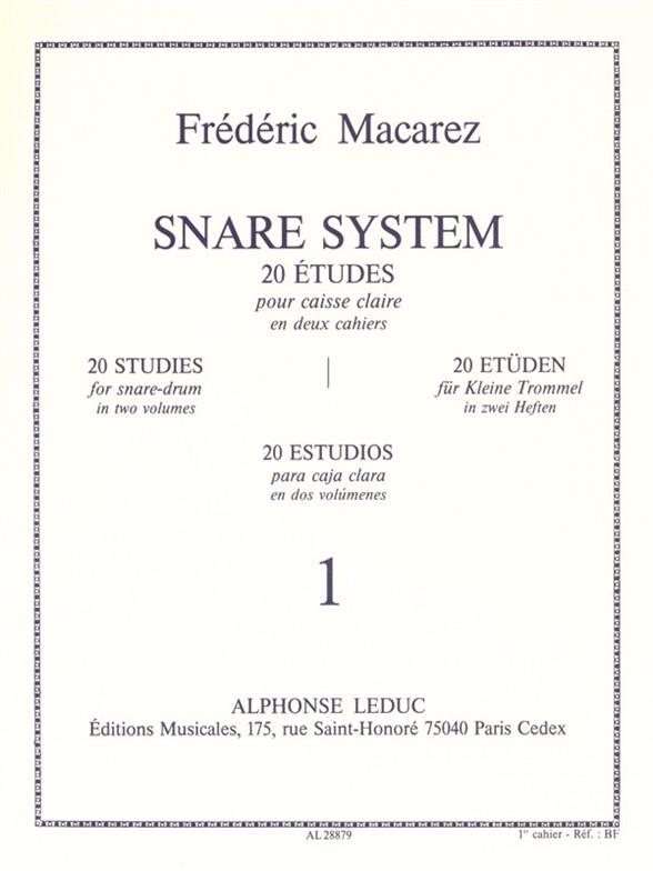 Snare System (20 Études pour caisse claire)