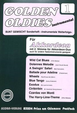 Golden Oldies für Akkordeon - Vol.1