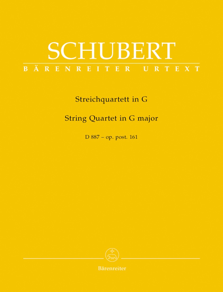 String Quartet in G Major, Op.Post.161, D.887 (Set of parts)