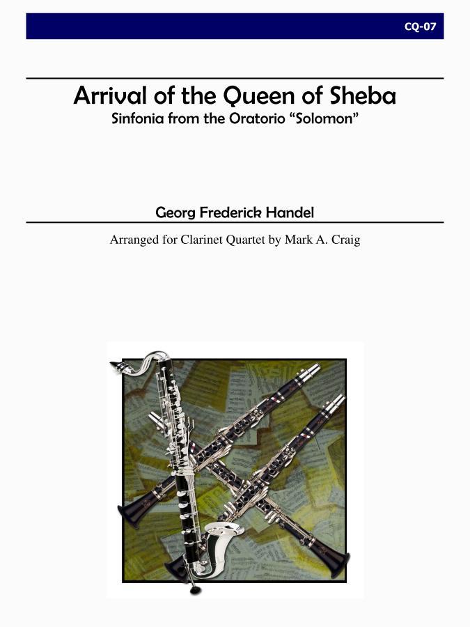 Arrival of the Queen of Sheba (Clarinet Quartet)