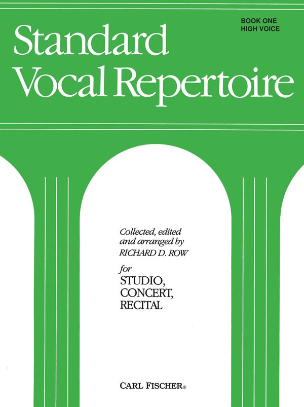 Standard Vocal Repertoire - Vol.1 (High voice)