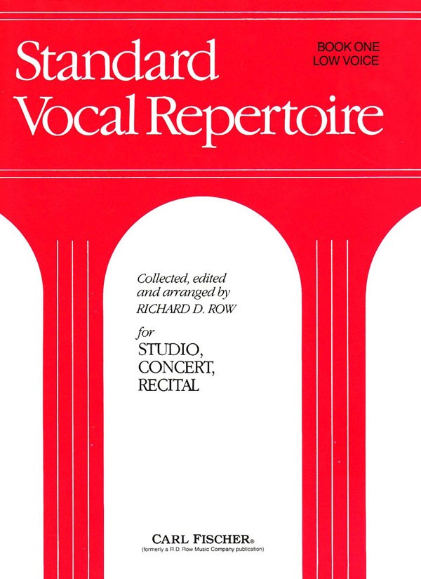 Standard Vocal Repertoire - Vol.1 (Low voice)