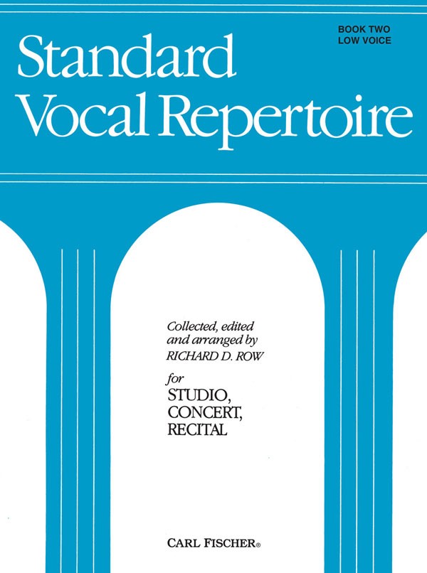 Standard Vocal Repertoire - Vol.2 (Low voice)