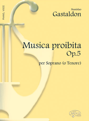 Musica Proibita, Op.5 (Soprano or Tenore)