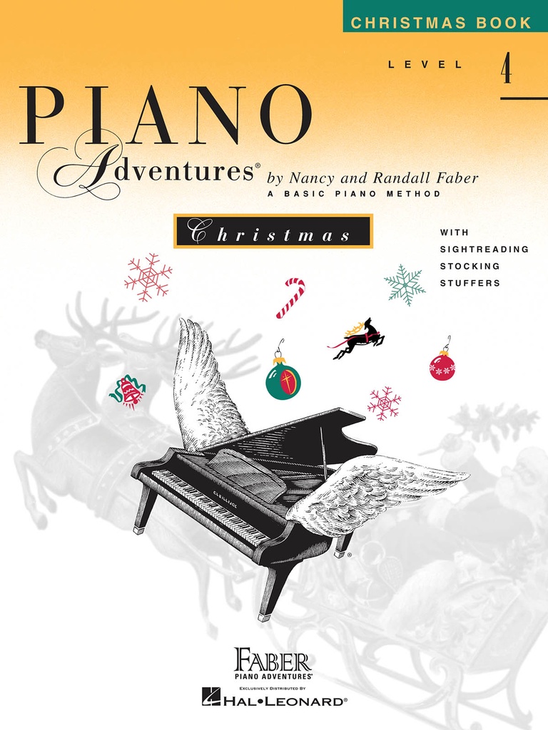 Piano Adventures: Christmas Book - Level 4