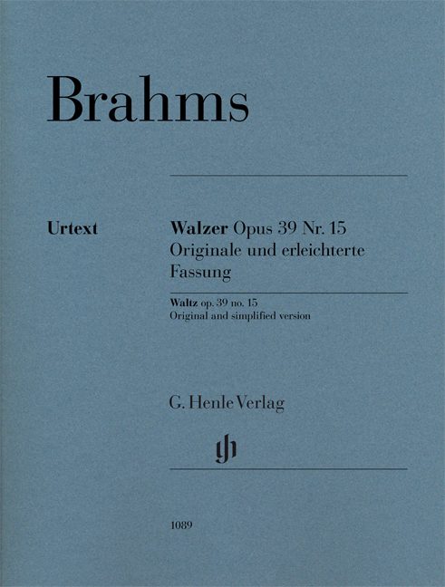 Waltz Op.39 no.15 - Original and Simplified version