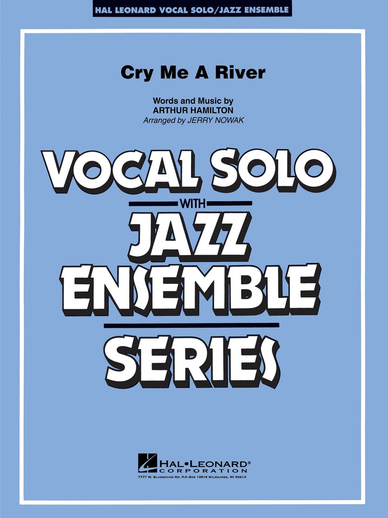 Cry Me A River - Set (Score & parts)