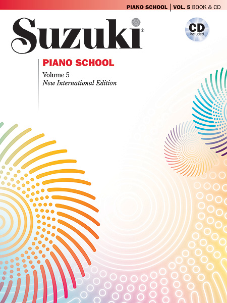 Suzuki Piano School - Vol.5 (Piano part & cd - New int.ed.)