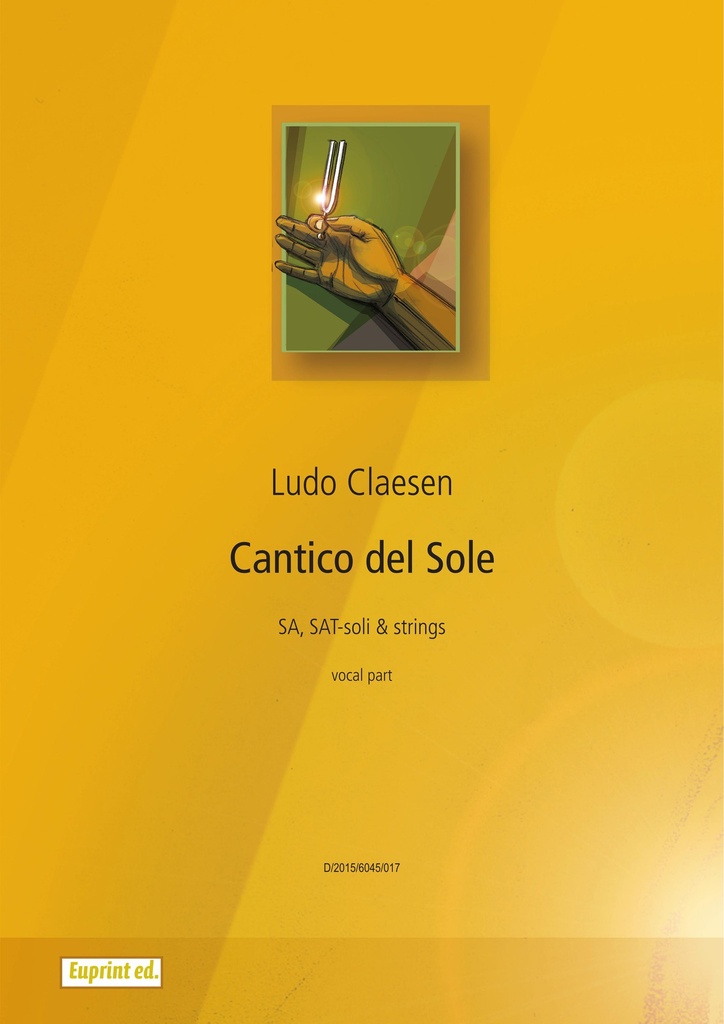 Cantico del Sole (Vocal score)