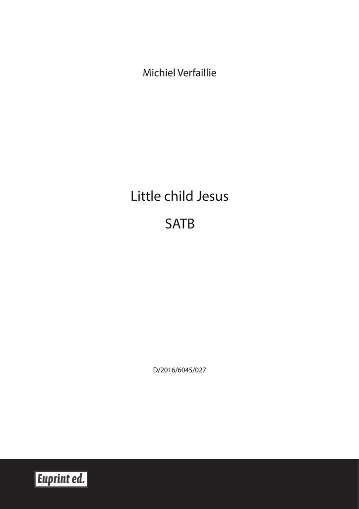 Little Child Jesus