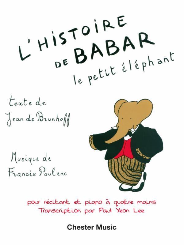 L'Histoire de Babar (Piano duet)