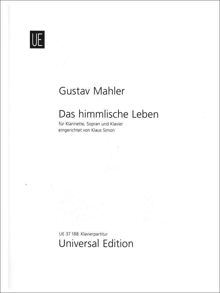 Das himmlische Leben (from Des Knaben Wunderhorn)