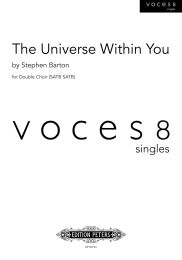 Voces8 Singles: The Universe Within You