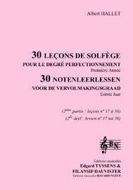 30 leçons de solfège perfectionnement (2ème volume) (accompagnement)