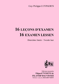 16 leçons d'examen (2ème année) (accompagnement)