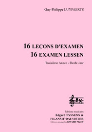 16 leçons d'examen (3ème année) (accompagnement)