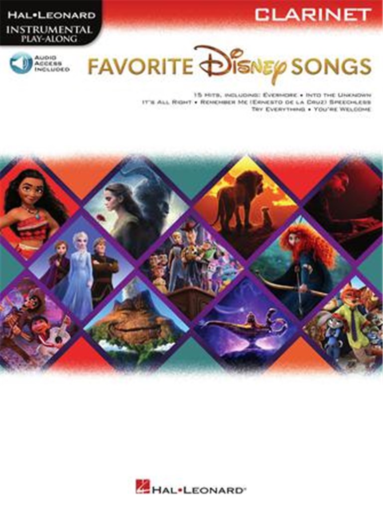 Instrumental Play-along: Favorite Disney Songs