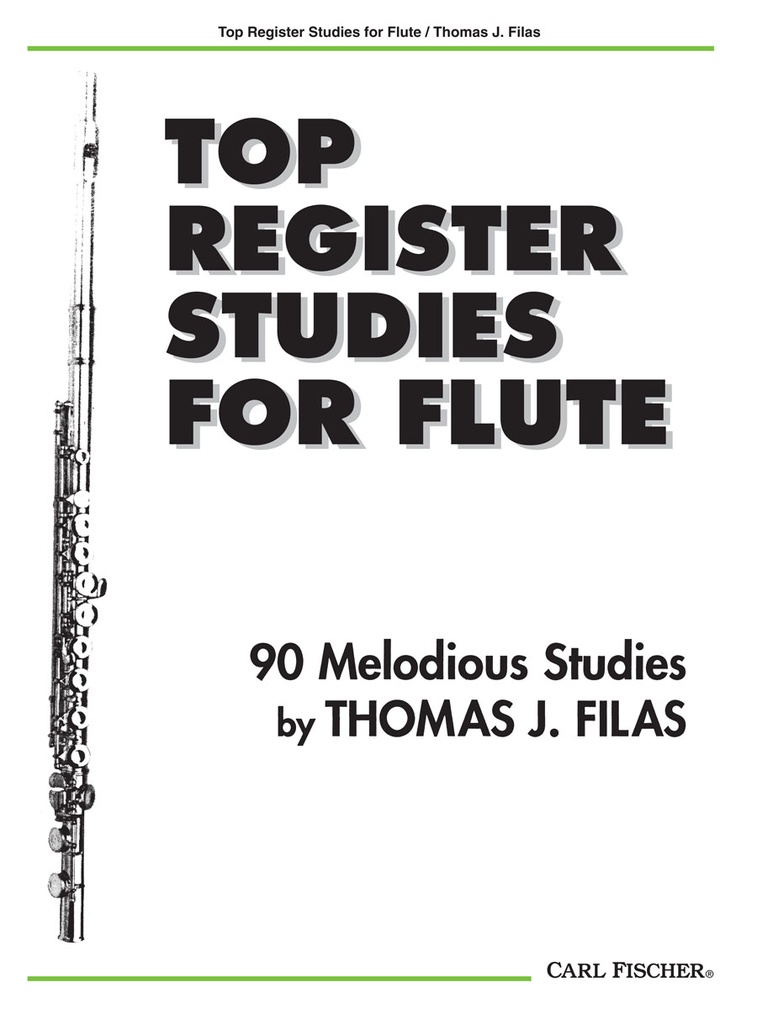 Top Register Studies for Flute