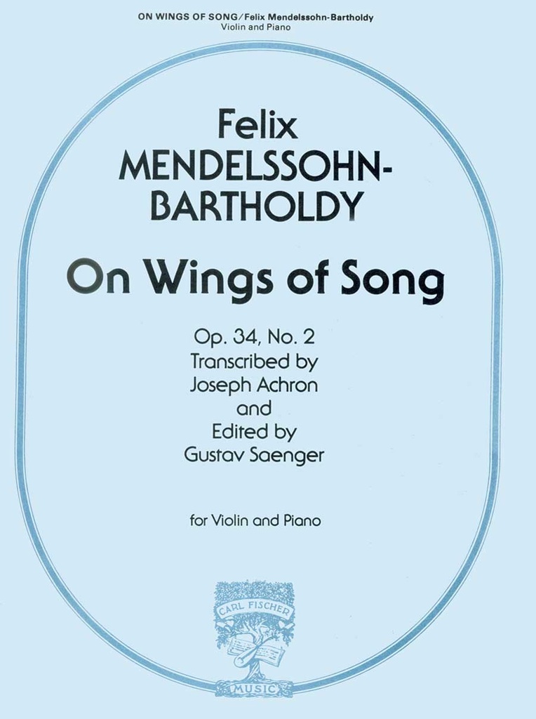 On wings of song