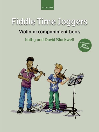 Fiddle Time Joggers Violin Accompaniment Book (for Third Edition)